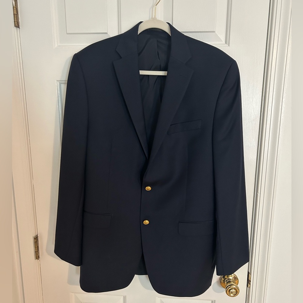 Lauren Ralph Lauren men’s navy suit jacket size 40L